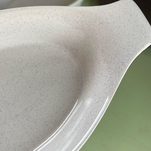 Oven proof made in Japan stoneware Au Gratin dish speckled set of 3. Midcentury - Picture 3 of 12